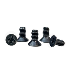 Ốc Vít Đầu COL M4 Ren Mịn 4mm Dài 8mm Đen
