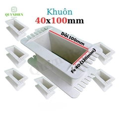 Khuôn Nhựa Quấn Biến Áp Fe Silic 40x100mm