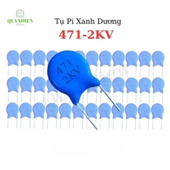 Tụ Pi 471-2KV Xanh Dương