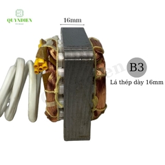 Stator quạt gió B3 B4 B5 dây đồng-đường kính 46mm