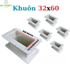 Khuôn Nhựa Quấn Biến Áp Fe Silic 32x60mm