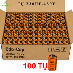 Tụ Hóa Lọc Nguồn 330uf 450VDC CapTop