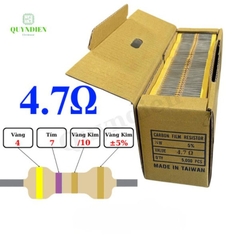 Điện trở Đài Loan 1/4W - 4.7R