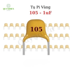 Tụ Pi 105 1uF-50V Vàng