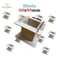 Khuôn Nhựa Quấn Biến Áp Fe Silic 60x90mm