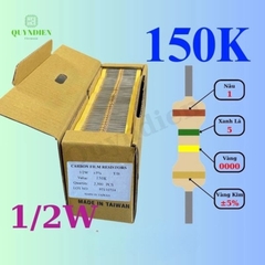 Điện trở Đài Loan 1/2W - 150K