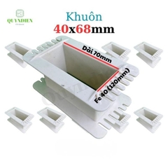 Khuôn Nhựa Quấn Biến Áp Fe Silic 40x68mm
