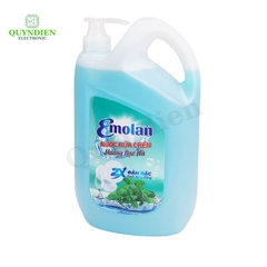 Nước rửa chén Emolan hương BẠC HÀ - 2.1L