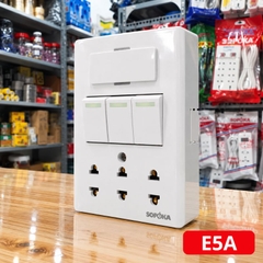 Bảng Điện TAPLO Nổi Cao Cấp 3 Ổ ắm SOPOKA
