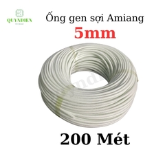 Ống Gen Sợi Thủy Tinh AMIANG Chịu Nhiệt Cao - Ống Gen Chống Cháy - Nhiều Size