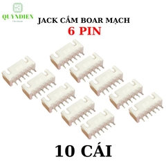Header XH2.54 jack cắm boar mạch chân đế 5Pin