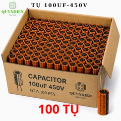 Tụ Hóa Lọc Nguồn 100uf 450VDC CapTop – Tụ Điện Lọc Nguồn Nguồn Xung, UPS, Biến Tần