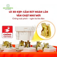 Ổ Cắm Siêu Tải 3 Lỗ Chéo 3000W (Dây Dài 10 Mét)