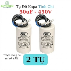 Tụ Đề Máy Bơm Nước 50uF 450VAC Tinh Chi