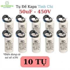 Tụ Đề Máy Bơm Nước 50uF 450VAC Tinh Chi