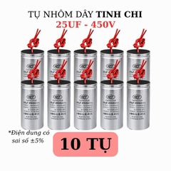 Tụ Nhôm Dây 25uF - 450V