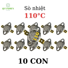 Rơ le nhiệt sò nhiệt 110℃