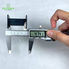 Lõi Khuôn Nhựa Vuông Dài Đại 51mm Màu Đen