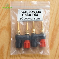 Trạm Loa Ampli Jack Loa Đôi Đỏ Đen M5 Chân Dài