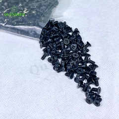 Ốc Vít Đầu COL M4 Ren Mịn 4mm Dài 8mm Đen