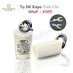 Tụ Đề Máy Bơm Nước 60uF 450VAC Tinh Chi
