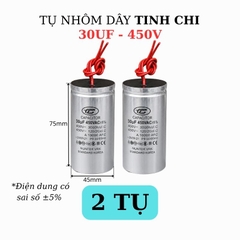Tụ Nhôm Dây 30uF - 450V