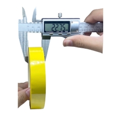 Băng dính quấn biến áp xung chịu nhiệt màu vàng Size 22mm dài 66m