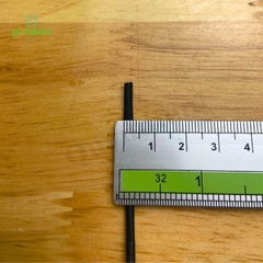 Gen co nhiệt size 1.5mm màu Đen