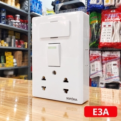 Bảng Điện TAPLO Nổi Cao Cấp 3 Ổ ắm SOPOKA