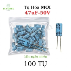Tụ Hóa 50V 1uF 2.2uF 4.7uF 10uF 47uF