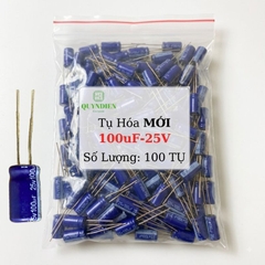 Tụ hóa 100uf - 25V