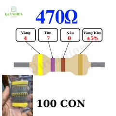 Điện trở Đài Loan 1/4W - 470R