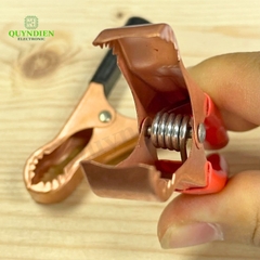 Kẹp Bình Ắc Quy 50A Mạ Đồng Đỏ Đen