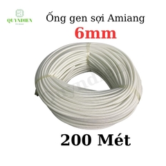 Ống Gen Sợi Thủy Tinh AMIANG Chịu Nhiệt Cao - Ống Gen Chống Cháy - Nhiều Size