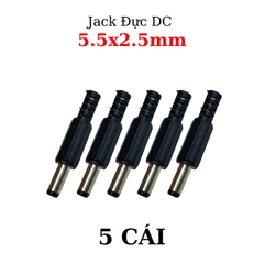 Jack, Giắc sạc DC 5.5x2.5mm Chui đực
