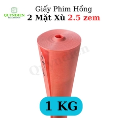 Giấy Cách Điện Hồng Khổ 1 Mét Dày 0.25mm