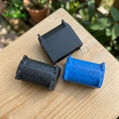 Tụ Bếp Từ 10uF 275VAC/400VDC Màu Đen Loại Đứng Xát Nhỏ
