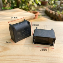 Tụ Bếp Từ 10uF 275VAC/400VDC Màu Đen Loại Đứng Xát Nhỏ