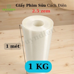 Giấy Phim Sữa Cách Điện 2 Mặt Bóng Dày 0.25mm