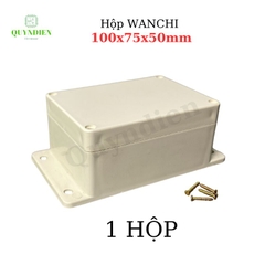 Hộp Nhựa WANCHI 100X75X50mm Màu Trắng