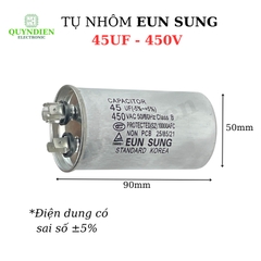Tụ Nhôm Kapa EUN SUNG 45uF 450V