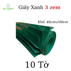 Giấy xanh giấy cách điện dày 0.3mm