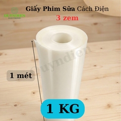 Giấy Phim Sữa Cách Điện 2 Mặt Bóng Dày 0.3mm