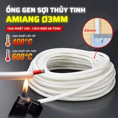 Ống Gen Amiang Sợi Thuỷ Tinh Size 3mm
