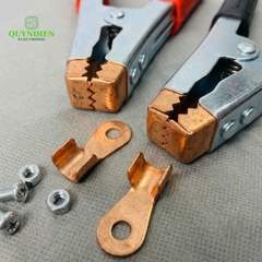 Kẹp Bình Ắc Quy 500A Thép Không Gỉ Đỏ Đen