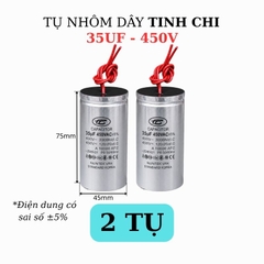 Tụ Nhôm Dây 35uF - 450V