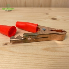 Kẹp Bình Ắc Quy 50A Mạ Đồng Đỏ Đen