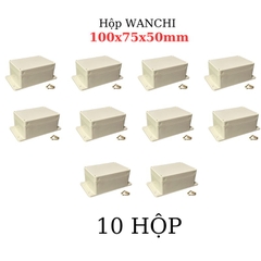 Hộp Nhựa WANCHI 100X75X50mm Màu Trắng