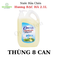 Nước rửa chén Emolan hương CHANH - 2.1L