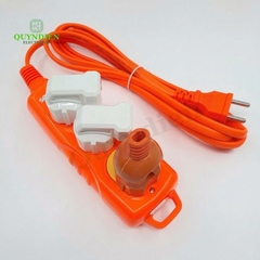 Ổ Cắm Siêu Tải 3 Lỗ Chéo 3000W (Dây Dài 10 Mét)